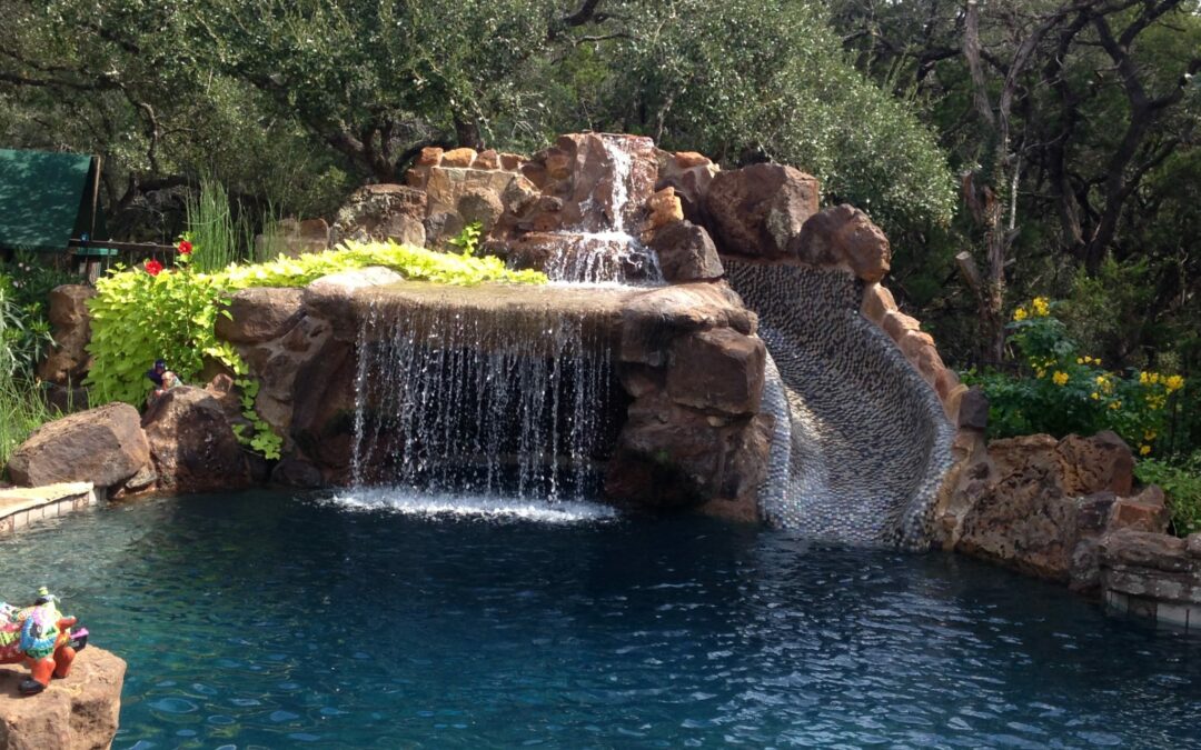 Kid Friendly Pool Water Features Spring Branch Families Love!